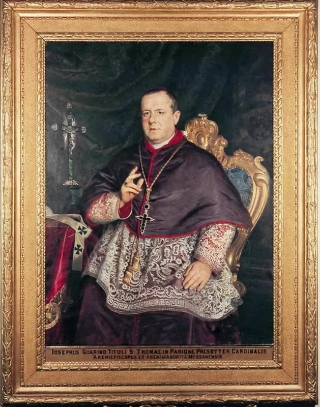 Ritratto del Cardinal Giuseppe Guarino - Apostole della Sacra Famiglia, Istituto Card. Guarino, Roma